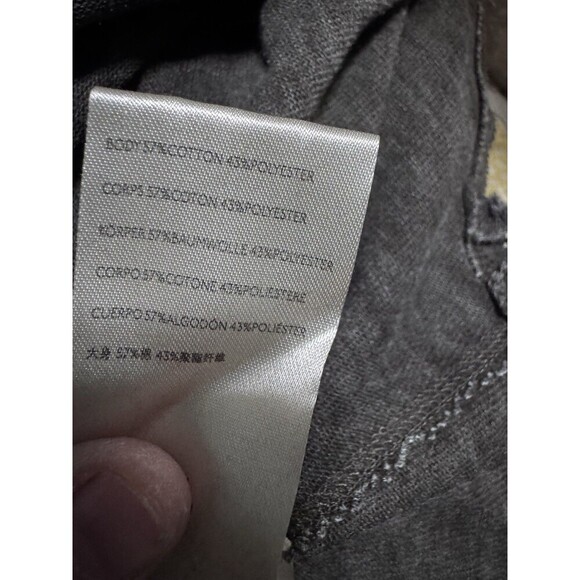 NEW Free People Women’s M Black Sammie V-Neck Short Sleeve Tunic Top HOBO NWT - Picture 7 of 8